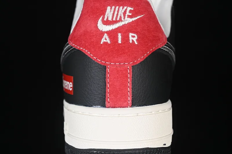 All categories Nk Air Force 1 Air Force series Nk Air Force 1 Low Air Force low-top Nike Air Force 1'07 Low Supreme joint beige black red Air Force 1 low-top casual sneakers DF0188-106